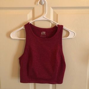 Joy Lab Workout Crop